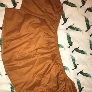 off the shoulder belly shirt